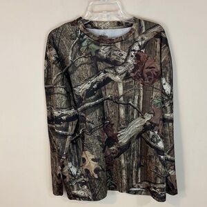 RedHead Woodland Camouflage Long Sleeve Shirt Size XL